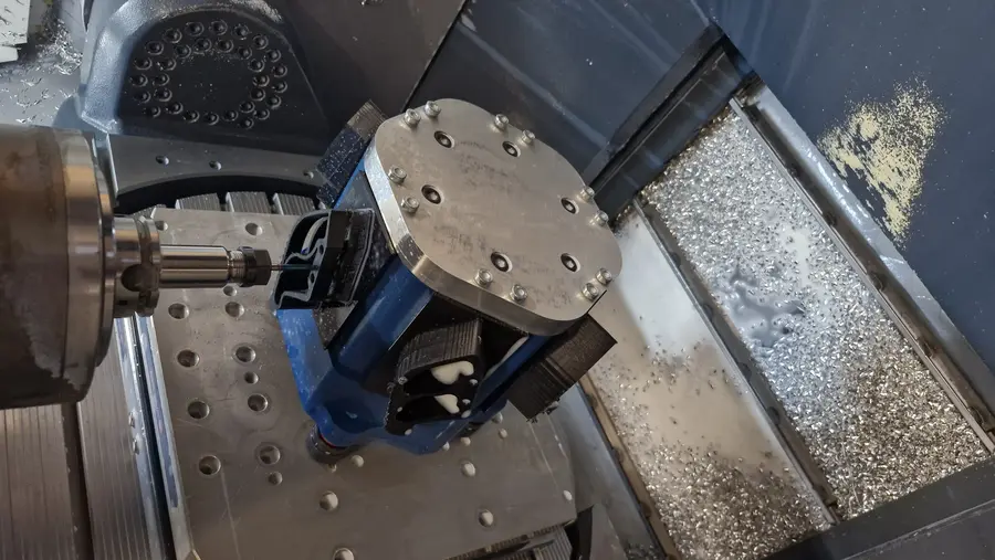 Components — Technical polymer part, rotary fixture